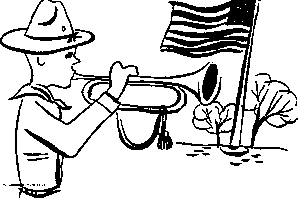 bugle player